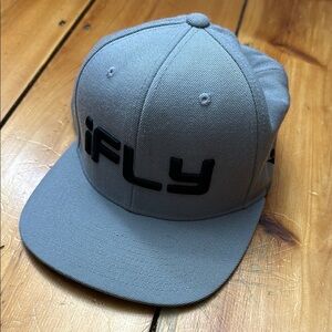 Gray iFLY SnapBack Cap